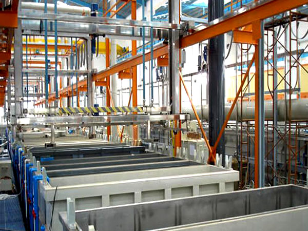 全自動掛鍍生產(chǎn)線 全自動掛鍍生產(chǎn)線